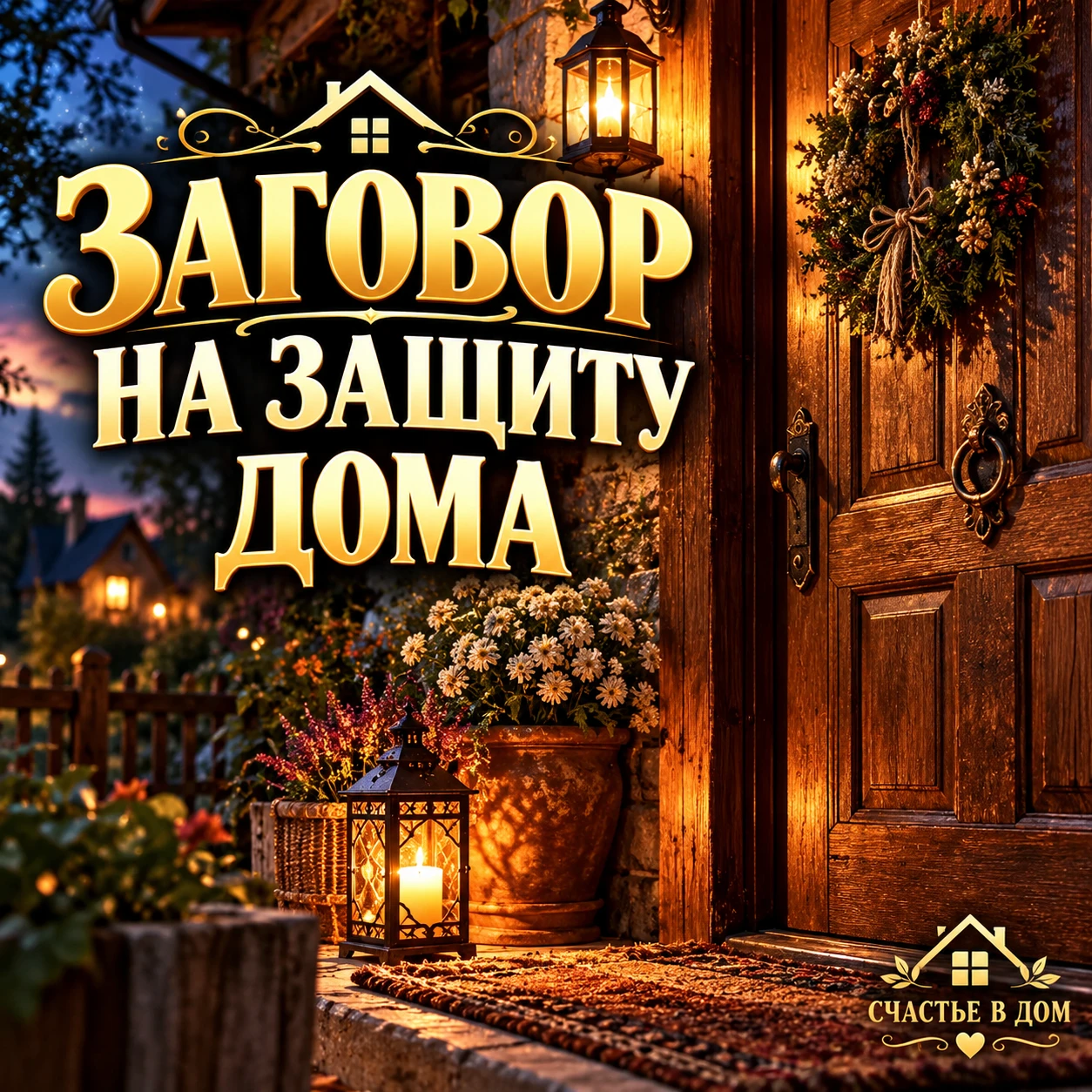 🚪 ЗАГОВОР НА ЗАЩИТУ ДОМА ОТ ЧУЖОГО ЗЛА