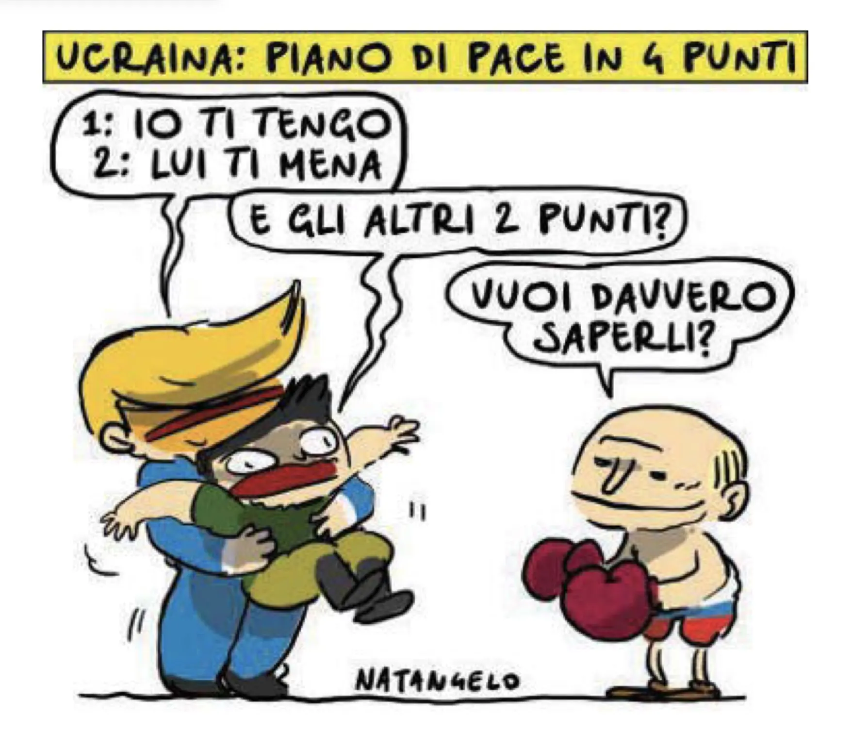 Итальянская газета il Fatto Quotidiano представила мирный план по Украине из четырех пу...