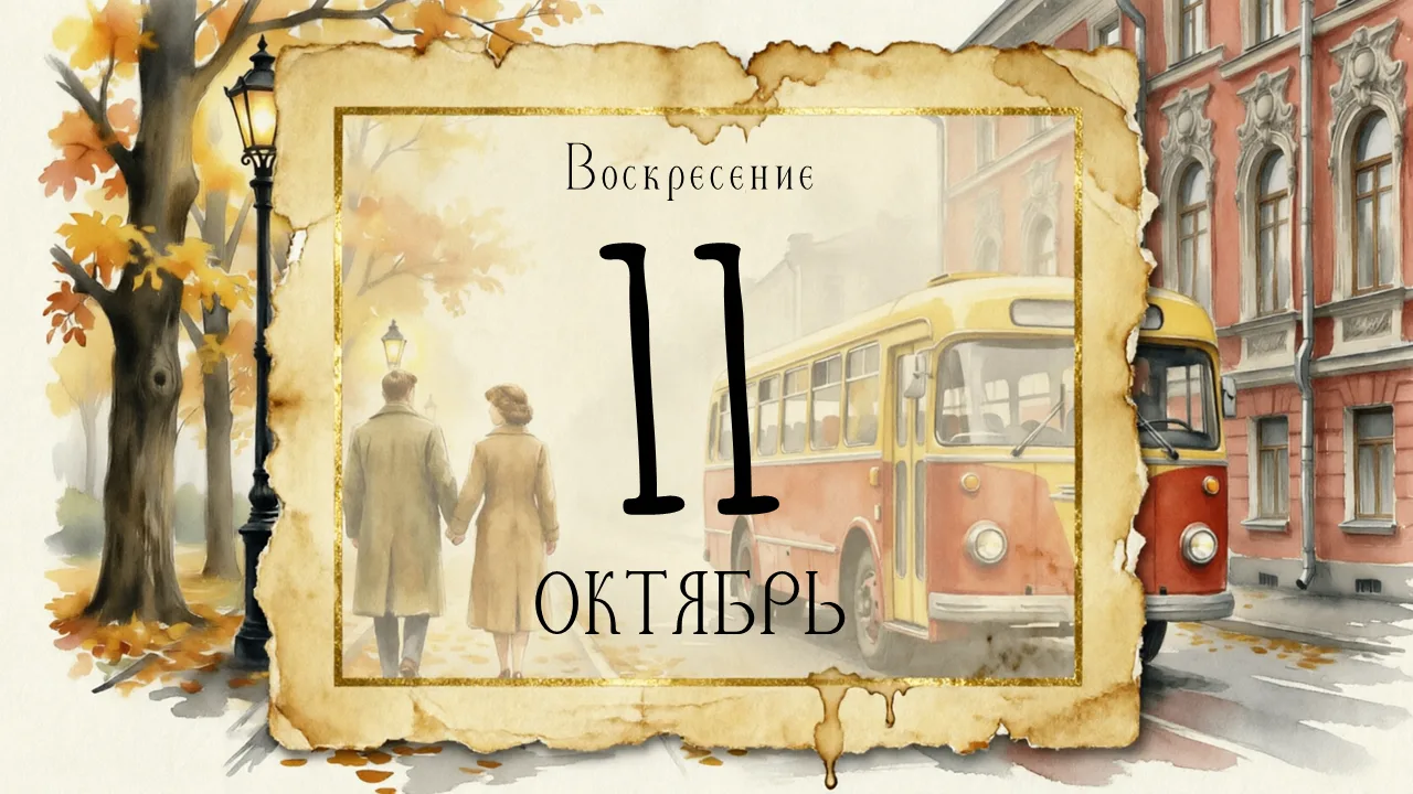 📅 11 октября 2026, воскресенье