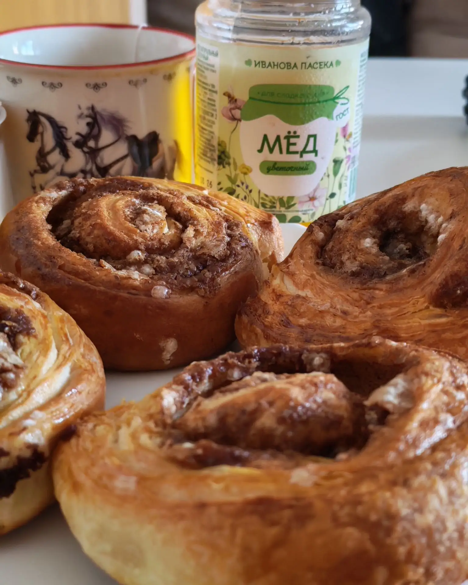 Вот такое вот булочное утро🥐