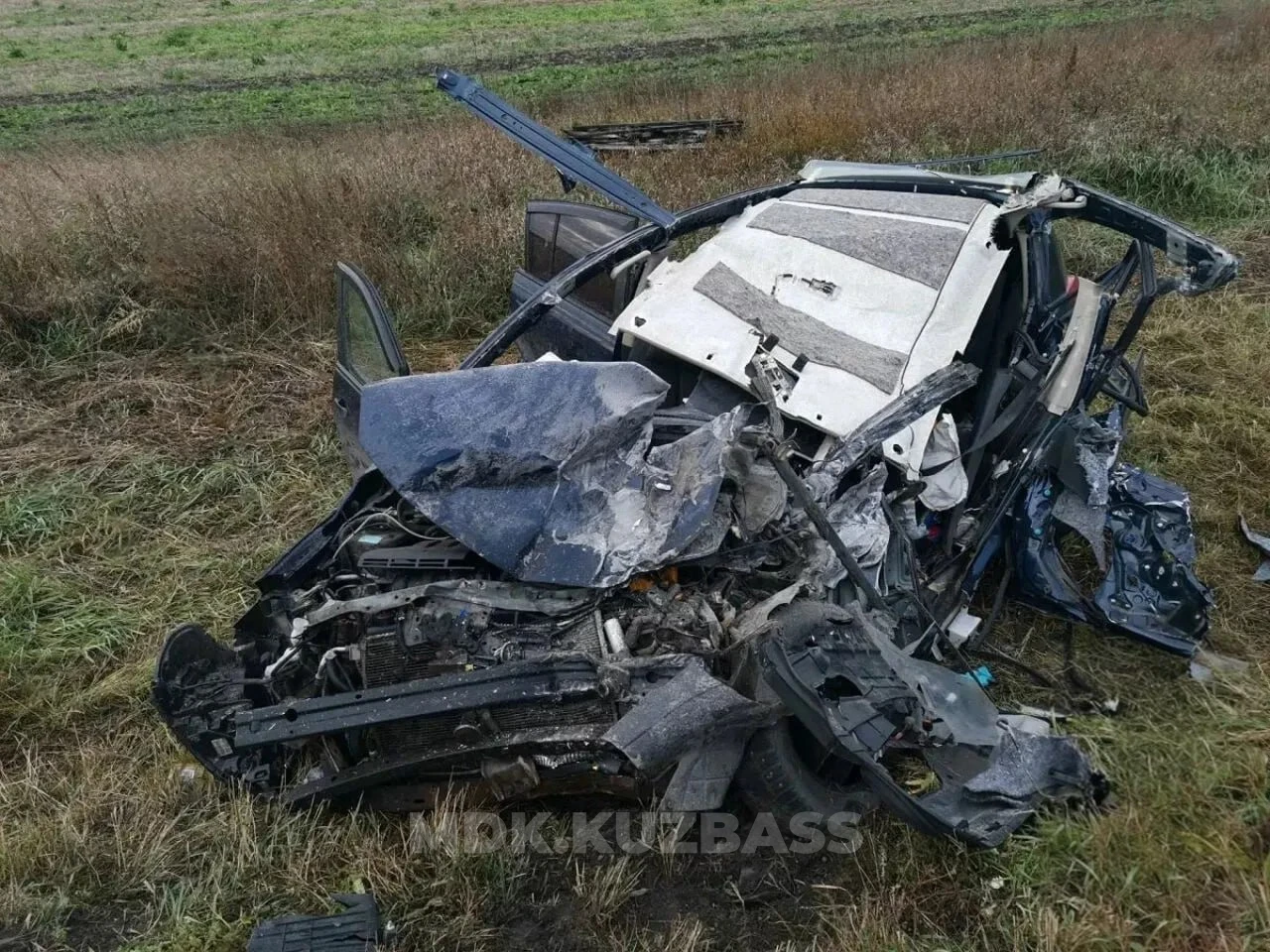 Смертельная авария произошла на трассе в Белово