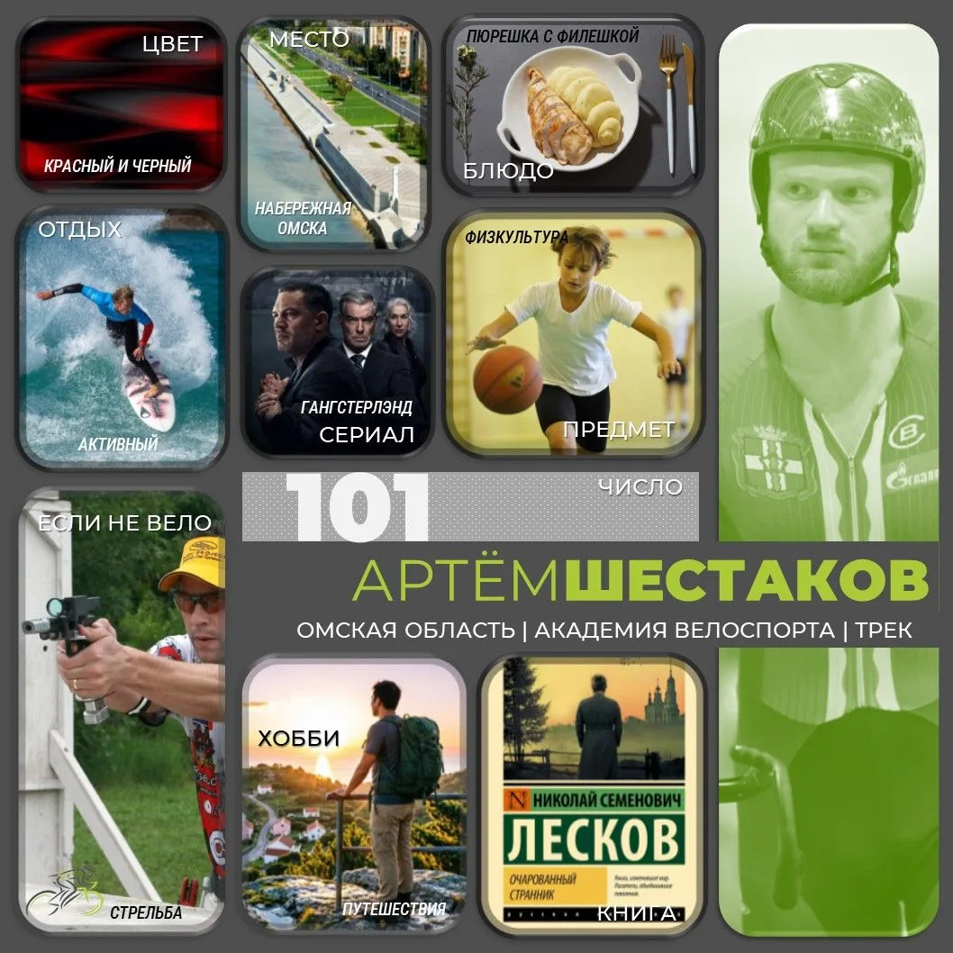 🚴‍♂ Новым героем нашей рубрики блиц стал один из главных гонщиков региона - мастер спо...
