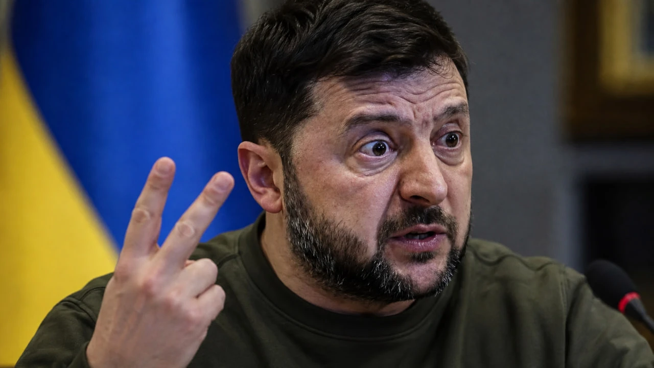 Зеленский заявил, что Украине опять не передали разведданные о готовящемся ударе россий...