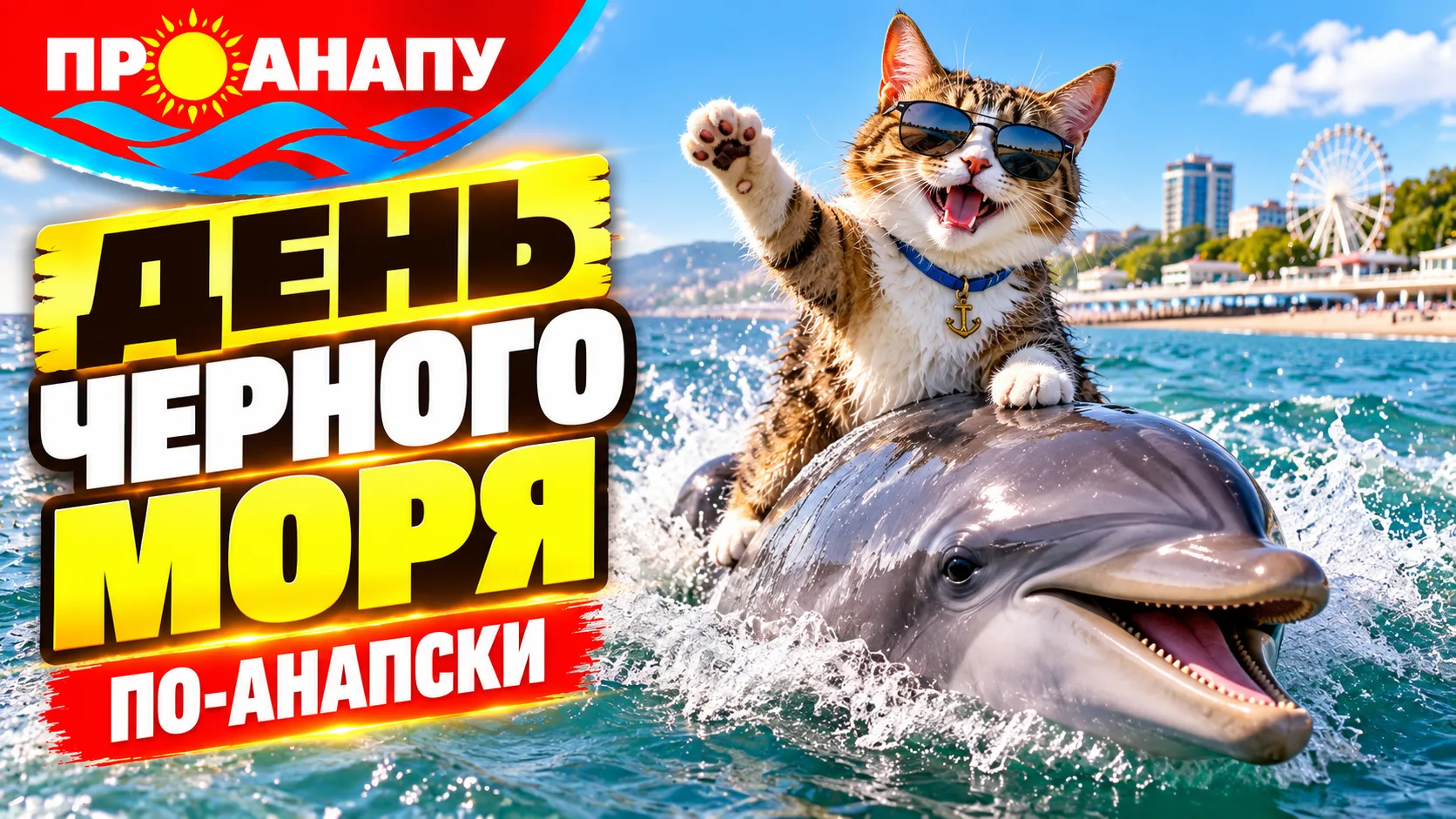 🌊 Сегодня Международный день Чёрного моря! Нашему любимому морю — 30 лет экологической...