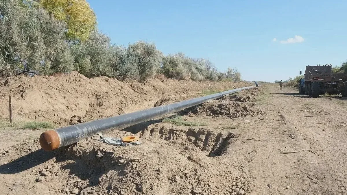 В Подчалыке строят водопровод