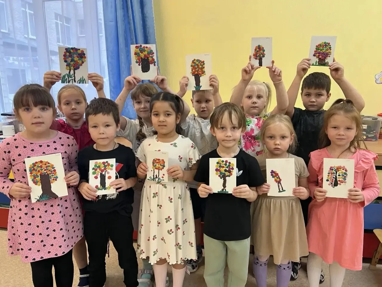 🍂 «Осеннее дерево из пластилина: творим тепло и яркость!» 🍂