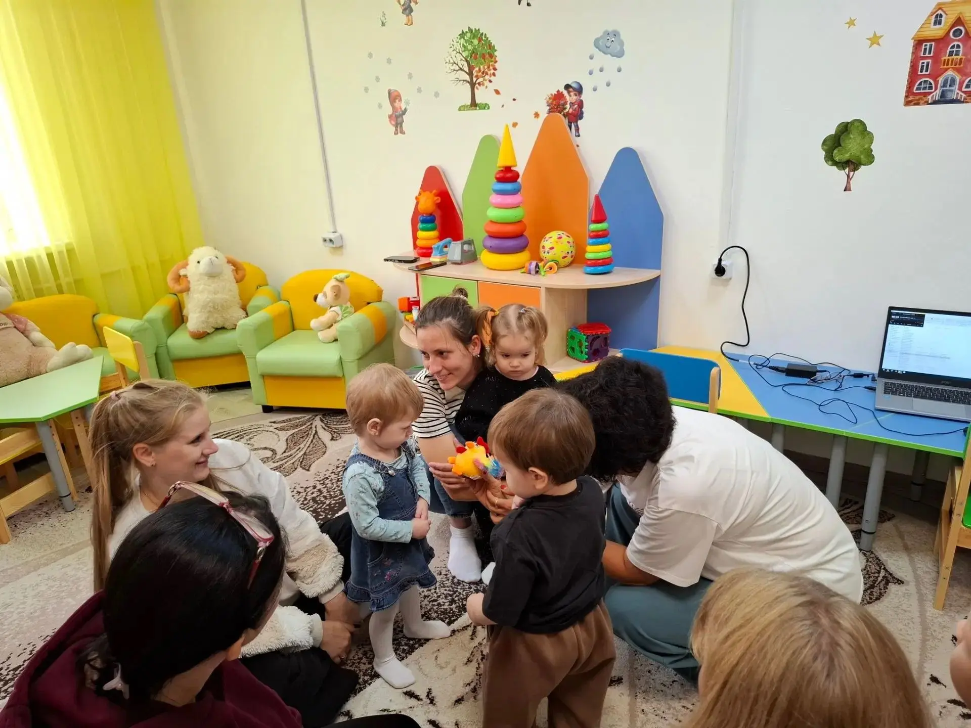 🐥 Цыпа в гостях у малышей!