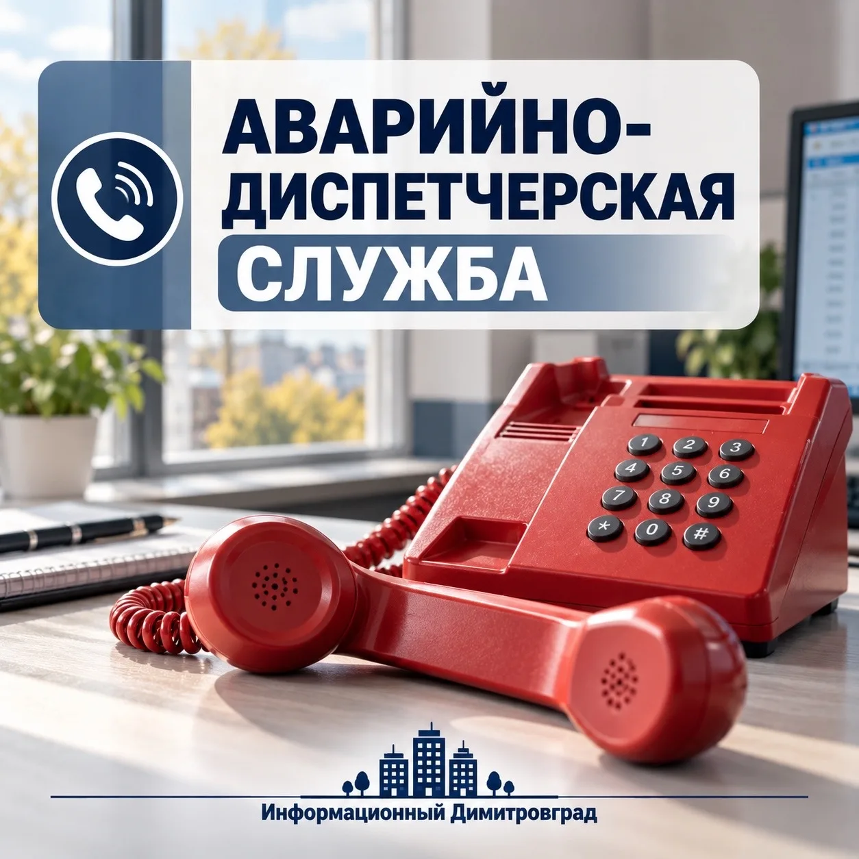 📞 Телефоны аварийно-диспетчерских служб