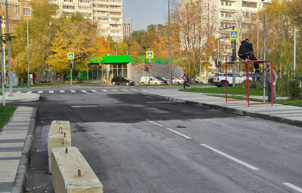 🚧 Новый проезд готовят к открытию