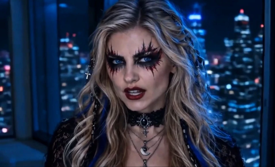 Mercy For None. What You Never See. Female Gothic Metal. Official Music Video.mp4