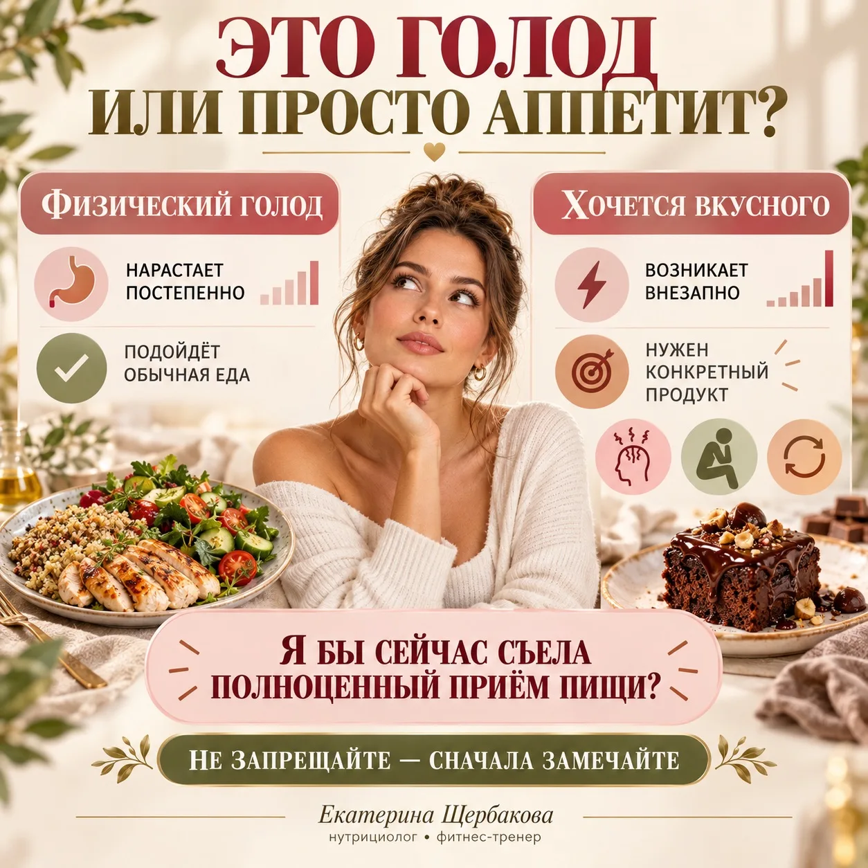 ВЫ ГОЛОДНЫ ИЛИ ПРОСТО ХОЧЕТСЯ ЧТО-НИБУДЬ ВКУСНОЕ?