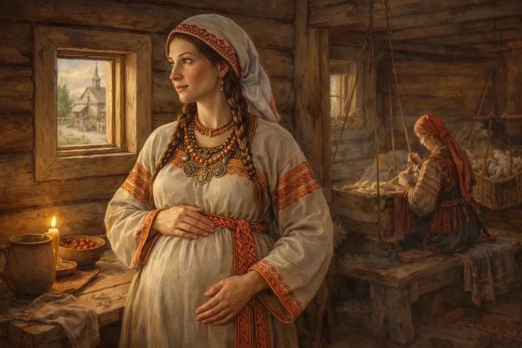 ❓А вы знали, что на Руси к беременной женщине относились с особым трепетом — не как к б...