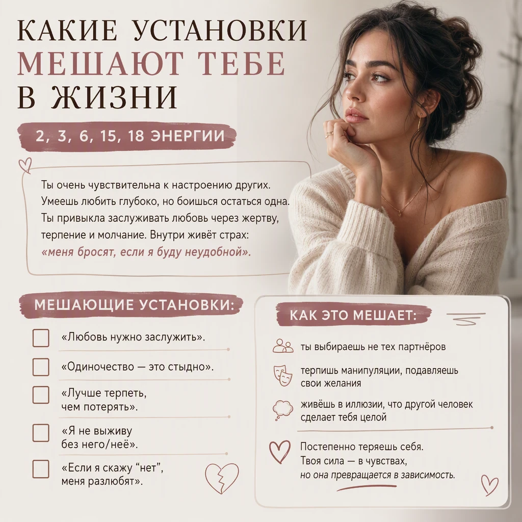 Какие установки мешают тебе жить