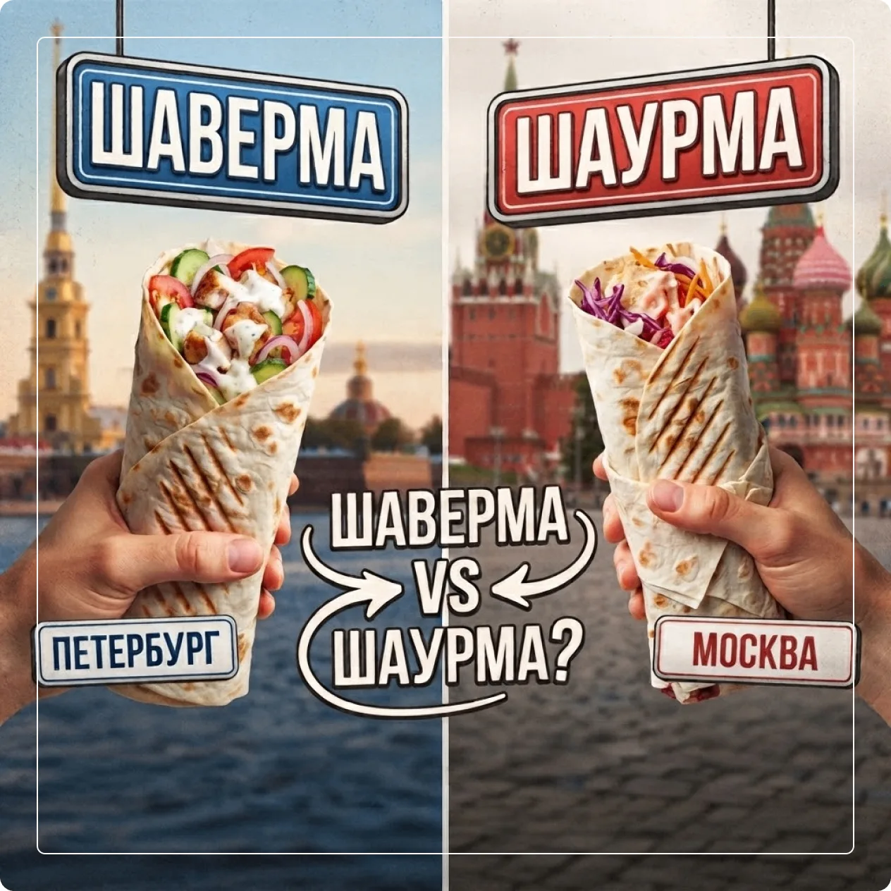 🥙 Шаверма или шаурма?