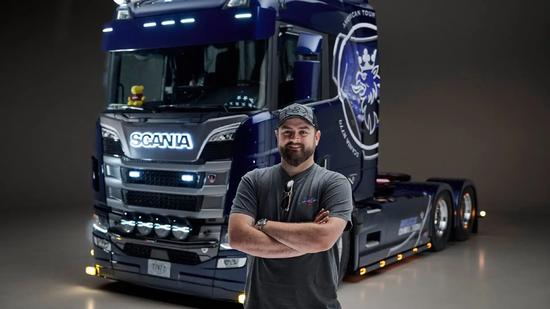 Scania отправила R770 V8 знакомиться с американскими дальнобойщиками