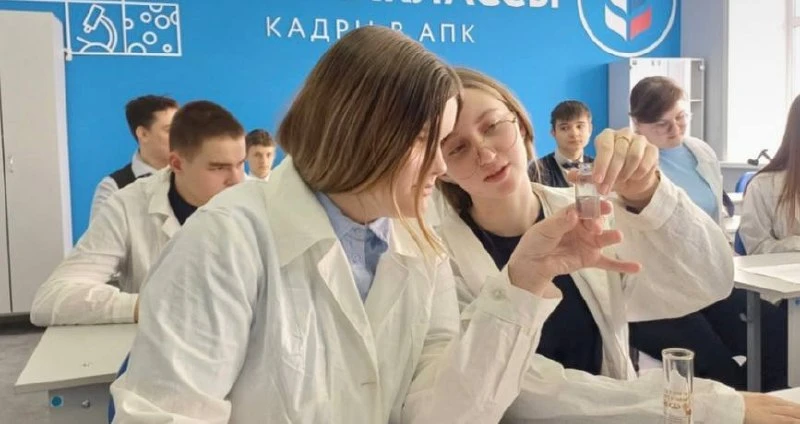 🌾 В Воронежской области работают 151 агрокласс для подготовки будущих специалистов.