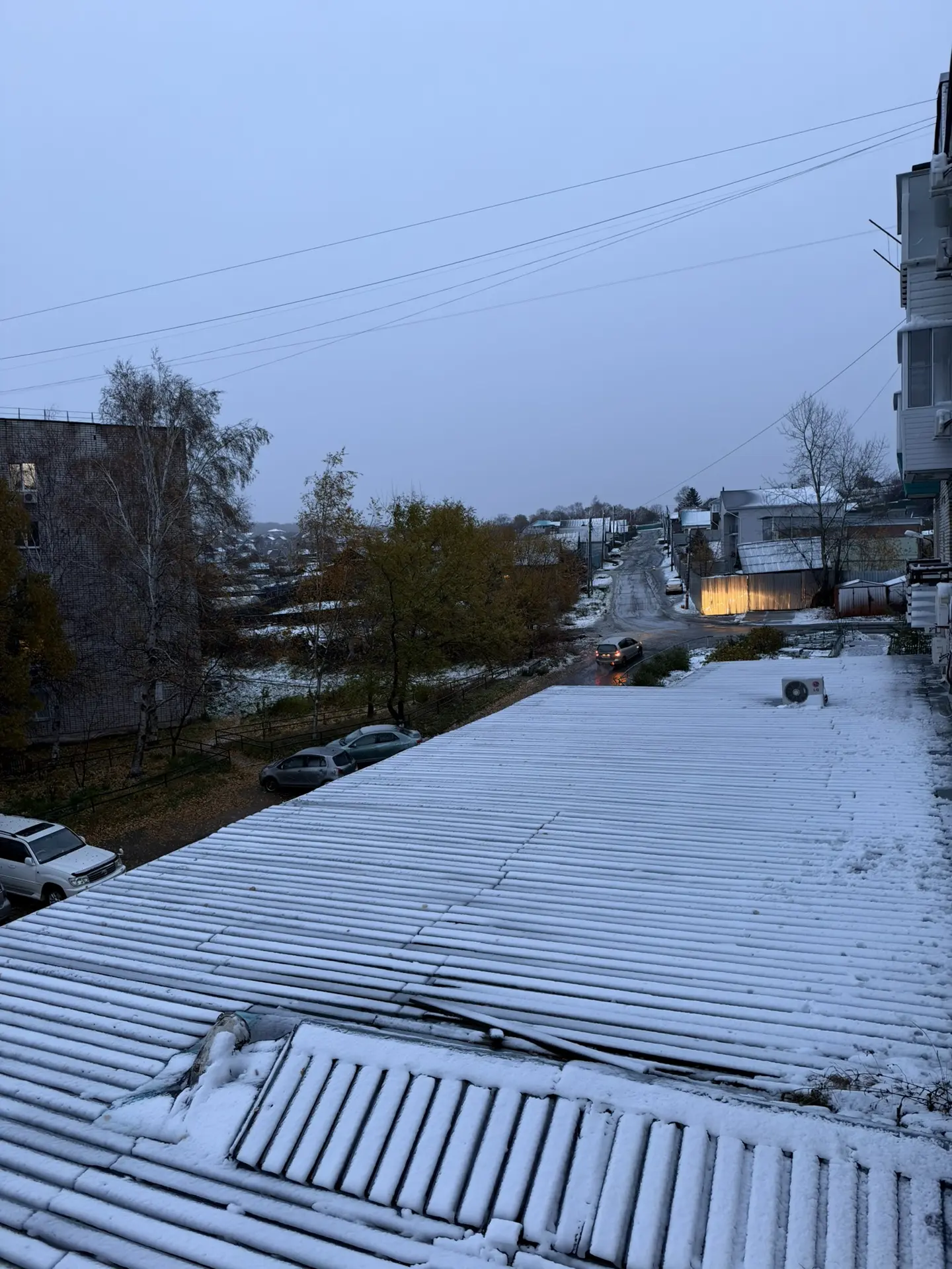 ❄️ С первым снегом, Амурчане!