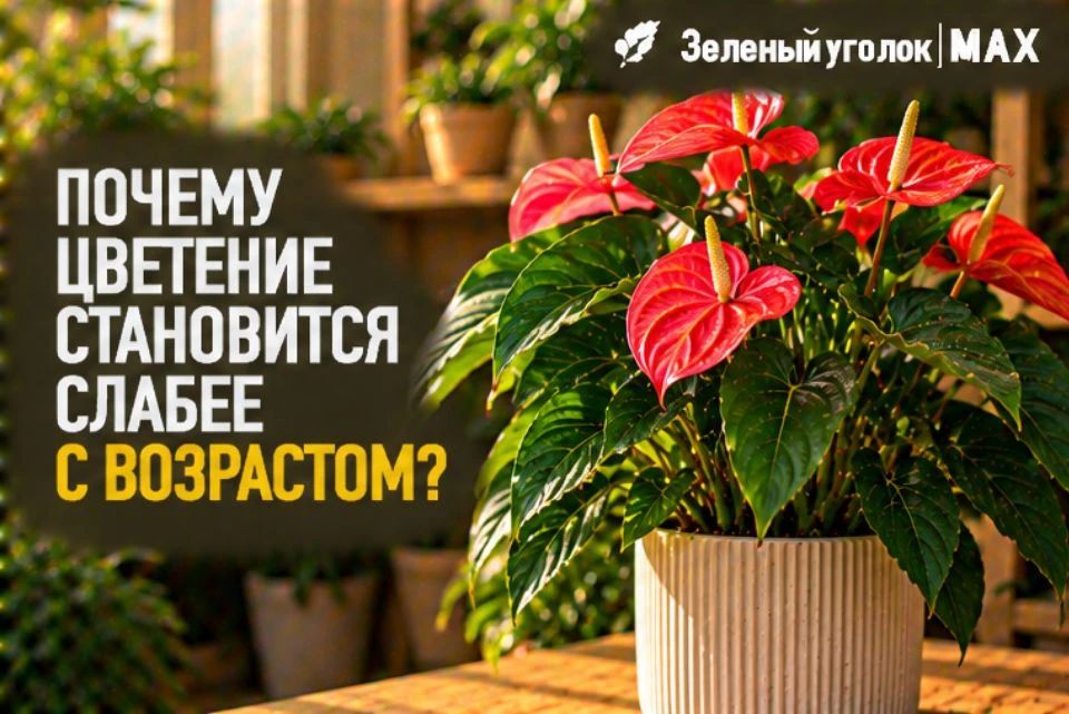 🌸 ПОЧЕМУ ЦВЕТЕНИЕ СТАНОВИТСЯ СЛАБЕЕ С ВОЗРАСТОМ?