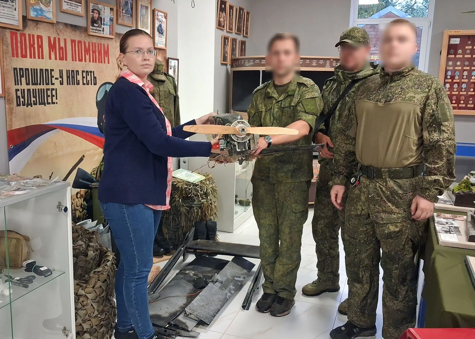 В Каневском районном историко-краеведческом музее пополнение экспонатов.