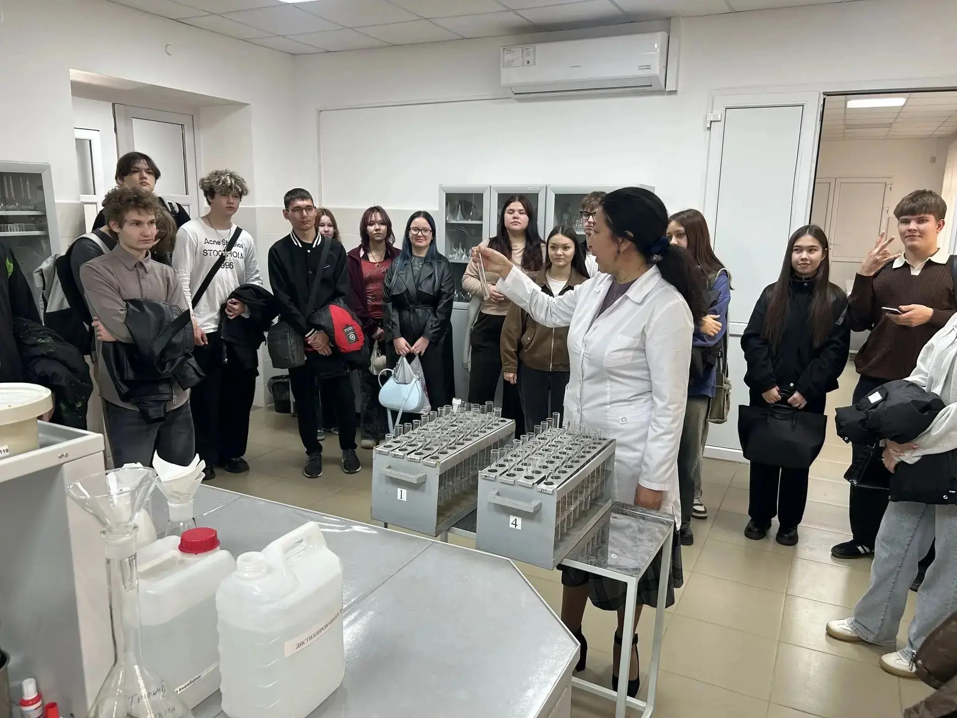 🌱 Студенты Башкирского ГАУ познакомились с работой агрохимической службы