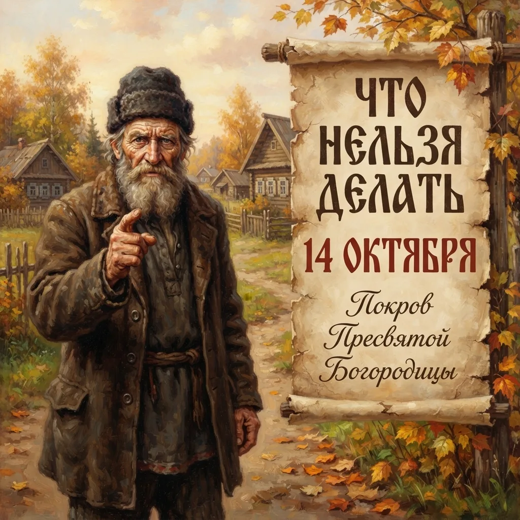 🚫 14 октября — Что нельзя делать