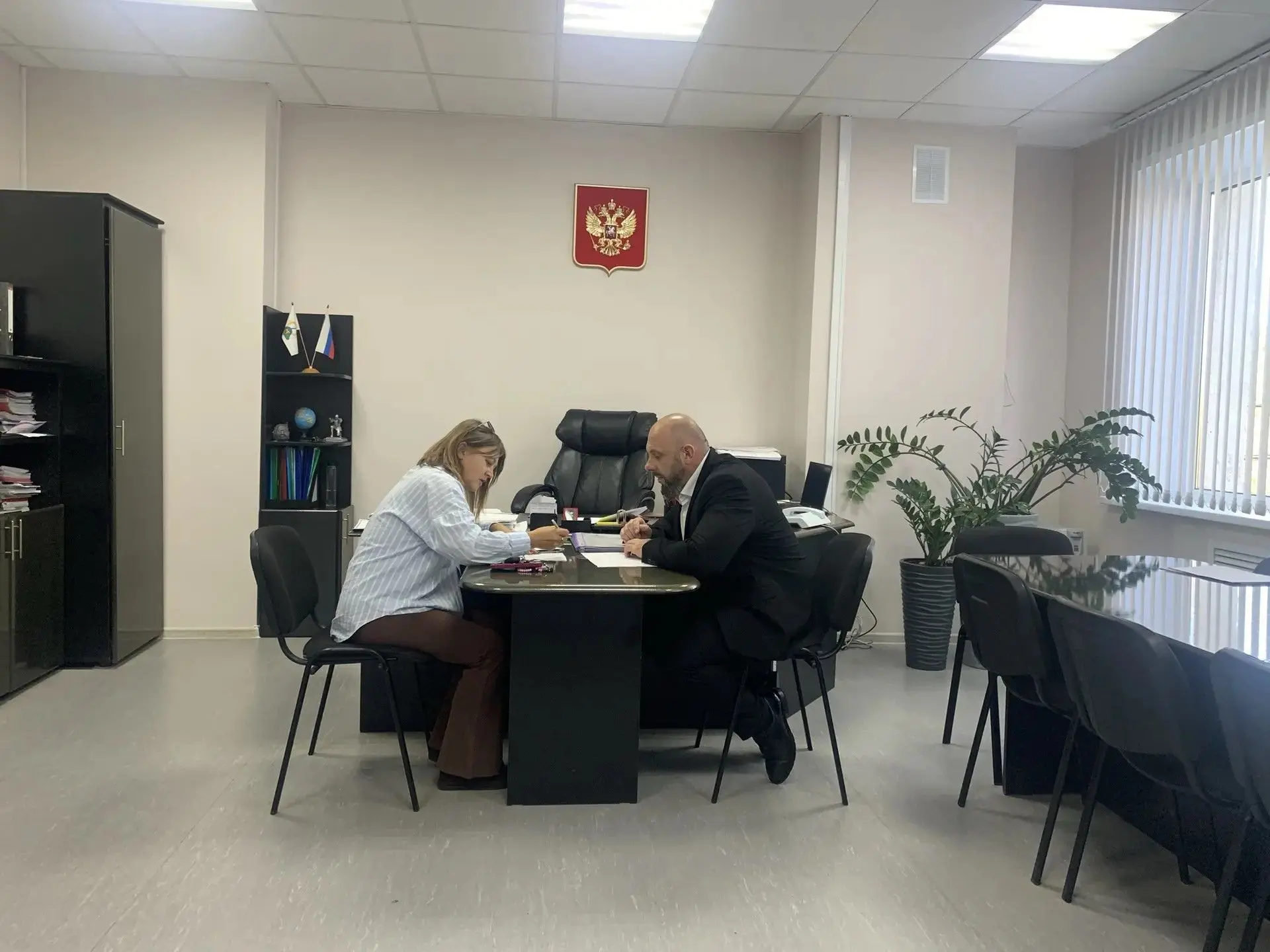 ✅ Исполняющий обязанности главы городского поселения – город Россошь Дмитрий Гартвих пр...
