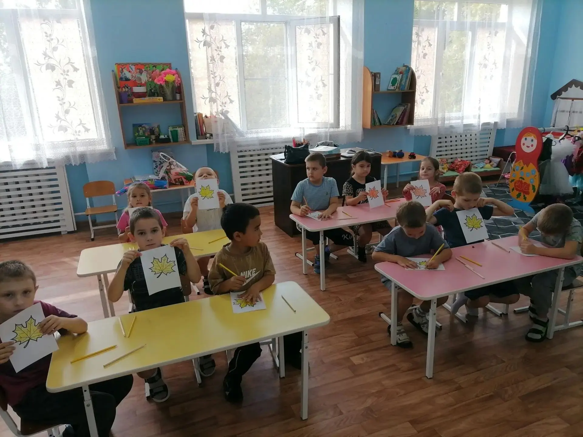 В объединении «Знайки» прошло насыщенное занятие.