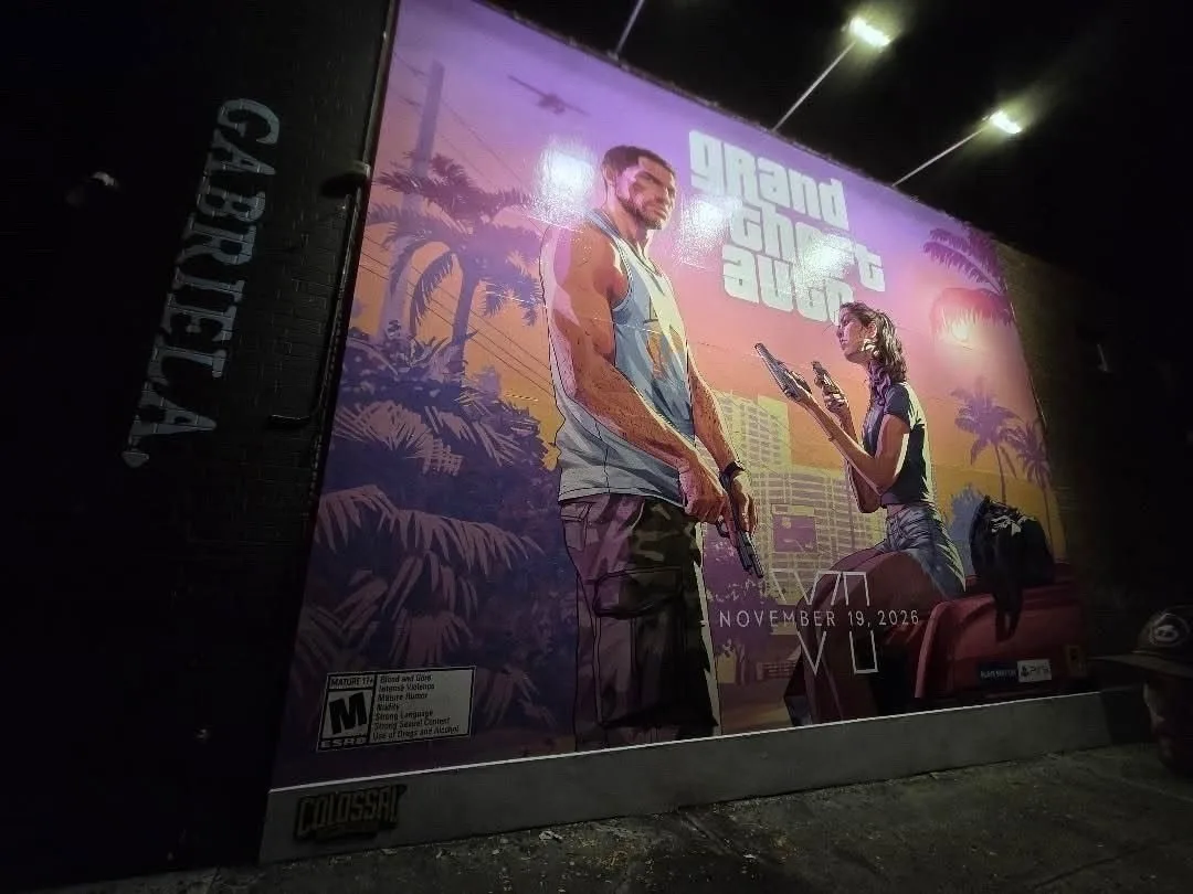 В Нью-Йорке завершили фреску по GTA VI на месте рисунка GTA V 2013 года.