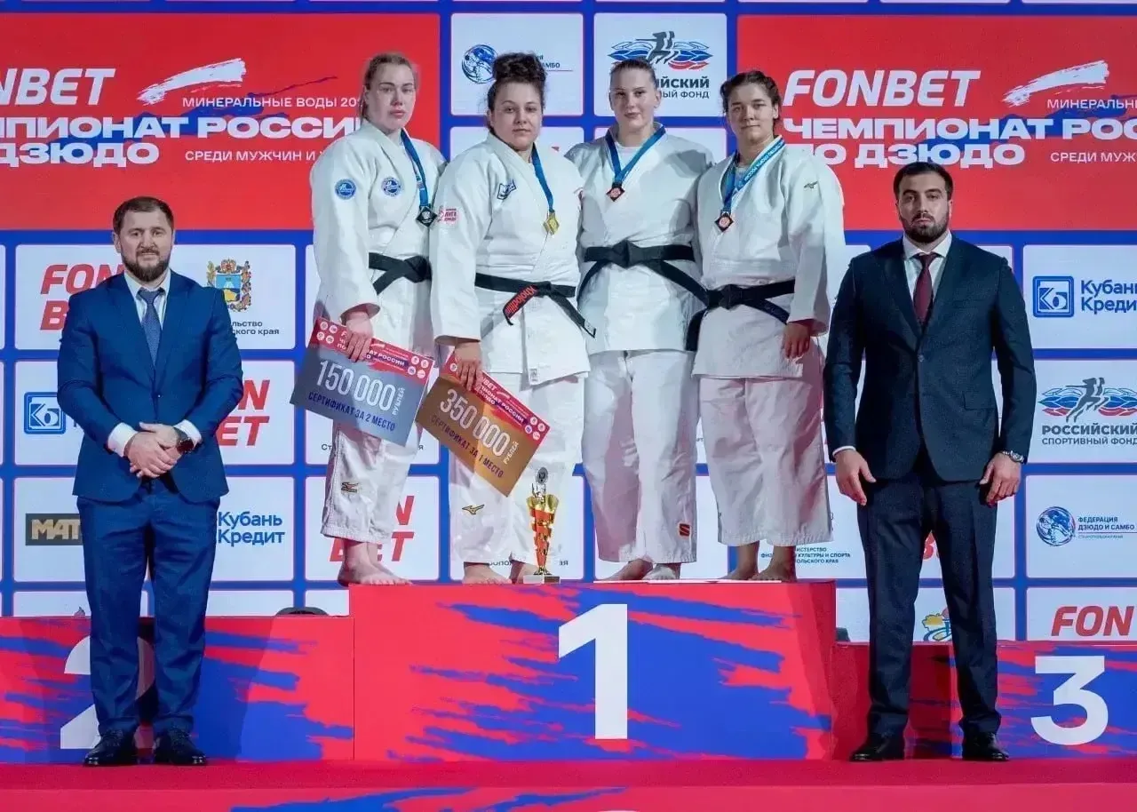 Две медали завоевали ставропольские спортсмены в первый день чемпионата России по дзюдо...