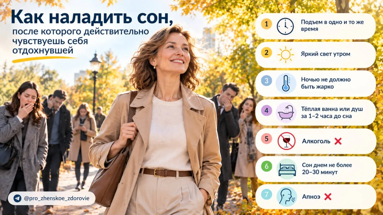 Как наладить сон, после которого действительно чувствуешь себя отдохнувшей