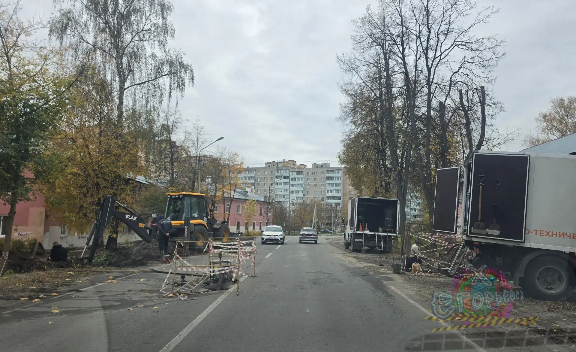 На Гражданской продолжаются работы.
