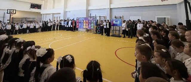 🎉 Сегодня в нашей школе прошло посвящение в Орлята!