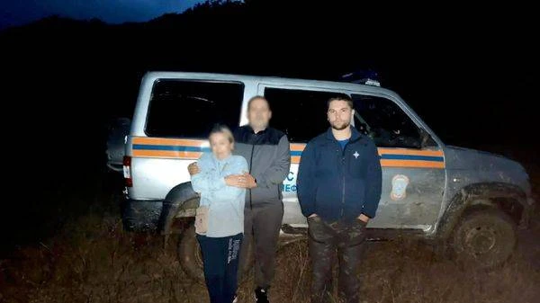 Под Судаком спасли пару грибников