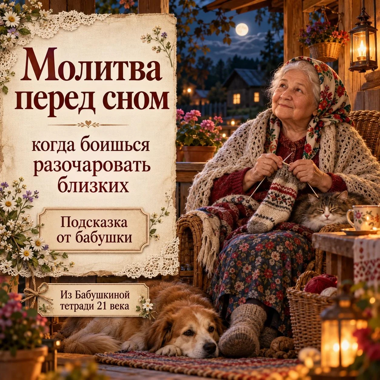 🌙 БАБУШКИНА МОЛИТВА ПЕРЕД СНОМ