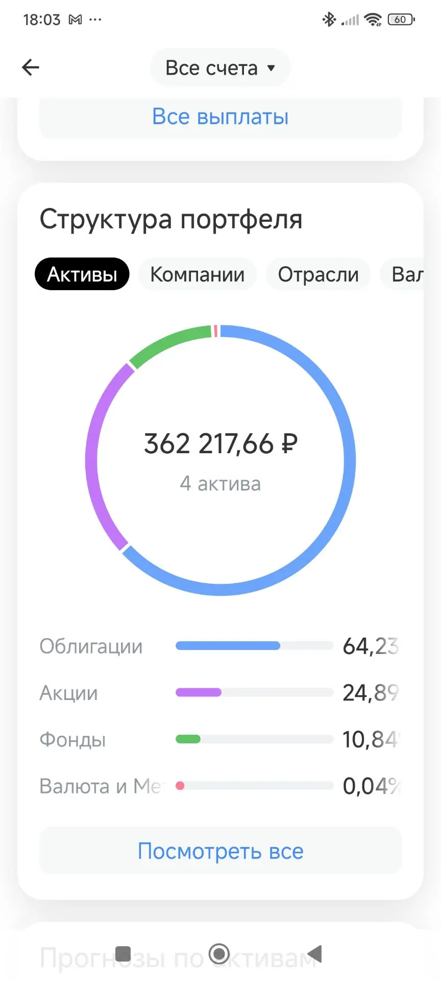 В сентябре пополнила свой инвестиционный портфель на 16 600 ₽.