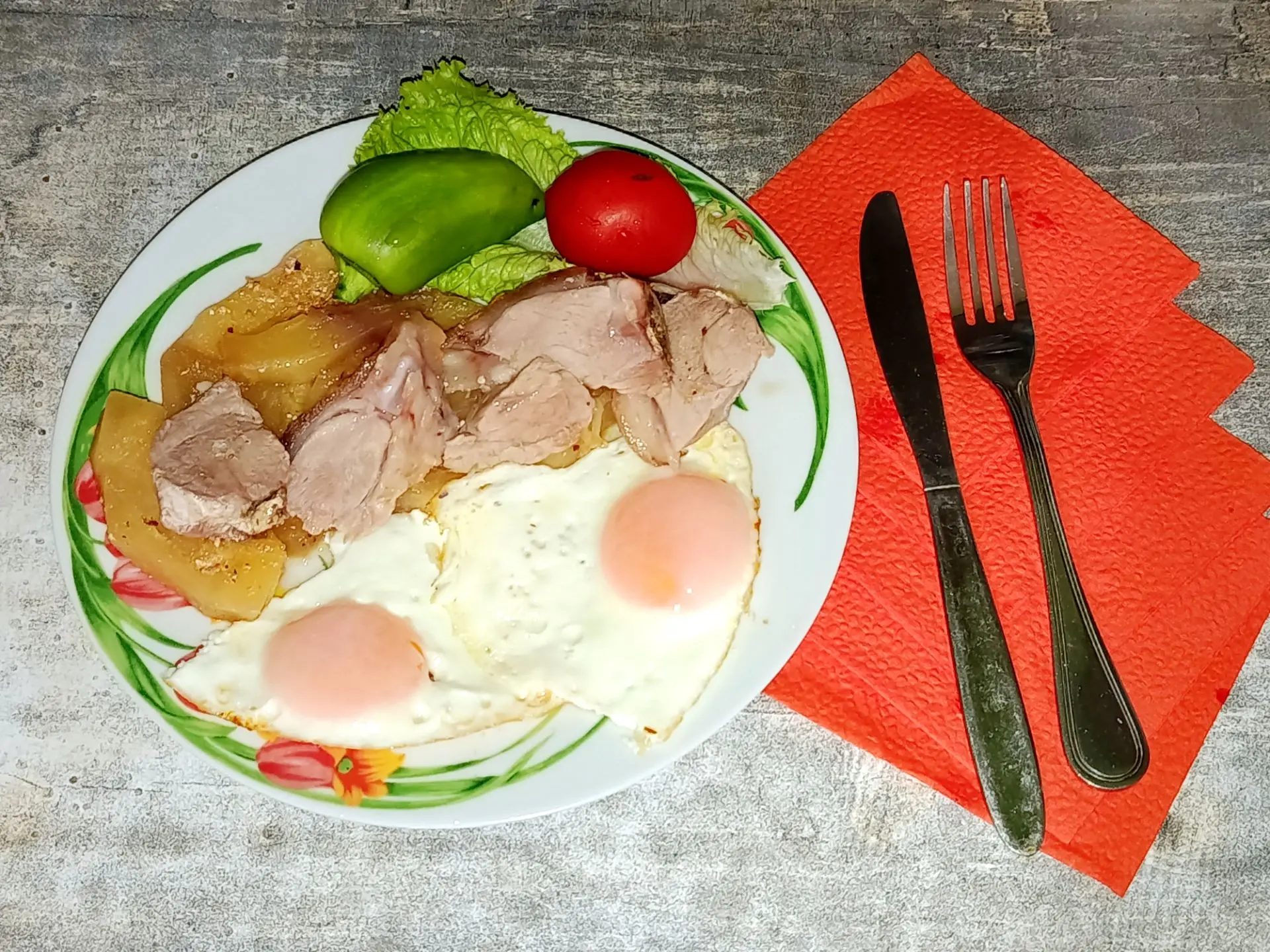 Мой завтрак 🍳)