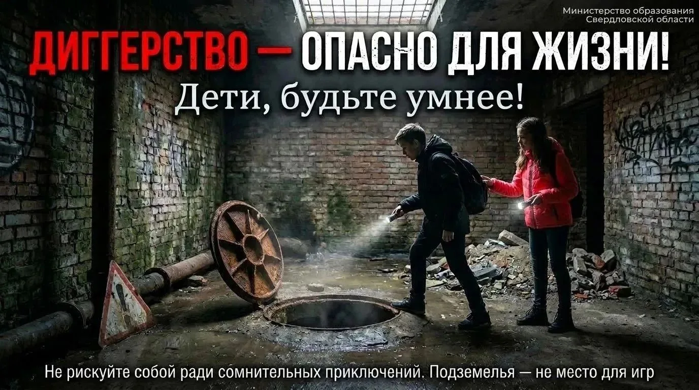 🚨 Диггерство — опасное увлечение для детей! Будьте умнее! 🚨