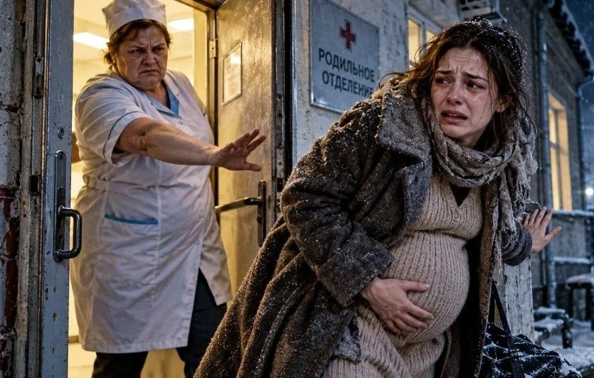 Рожай на улице, бомжиха" - сказала акушерка и выгнала беременную за дверь