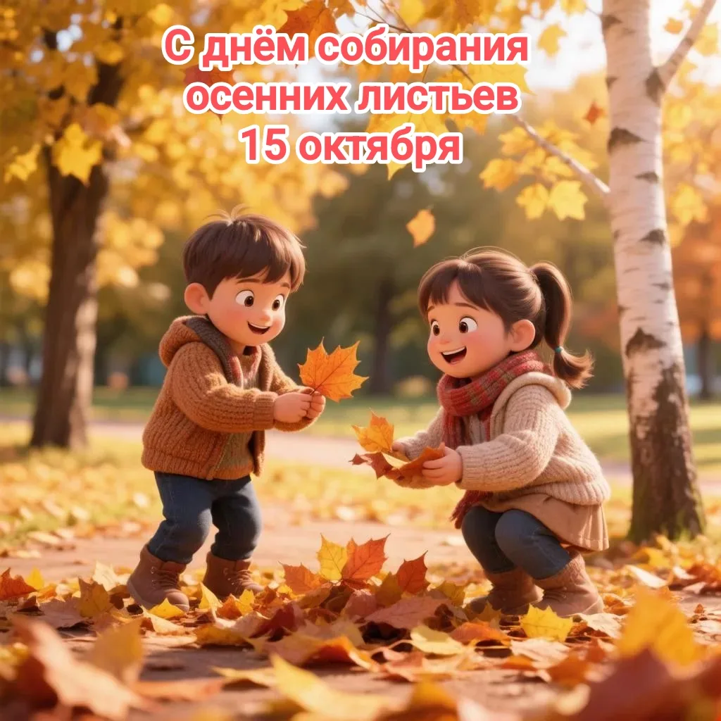 15 октября отмечается неофициальный, но очень тёплый осенний экологический праздник - д...