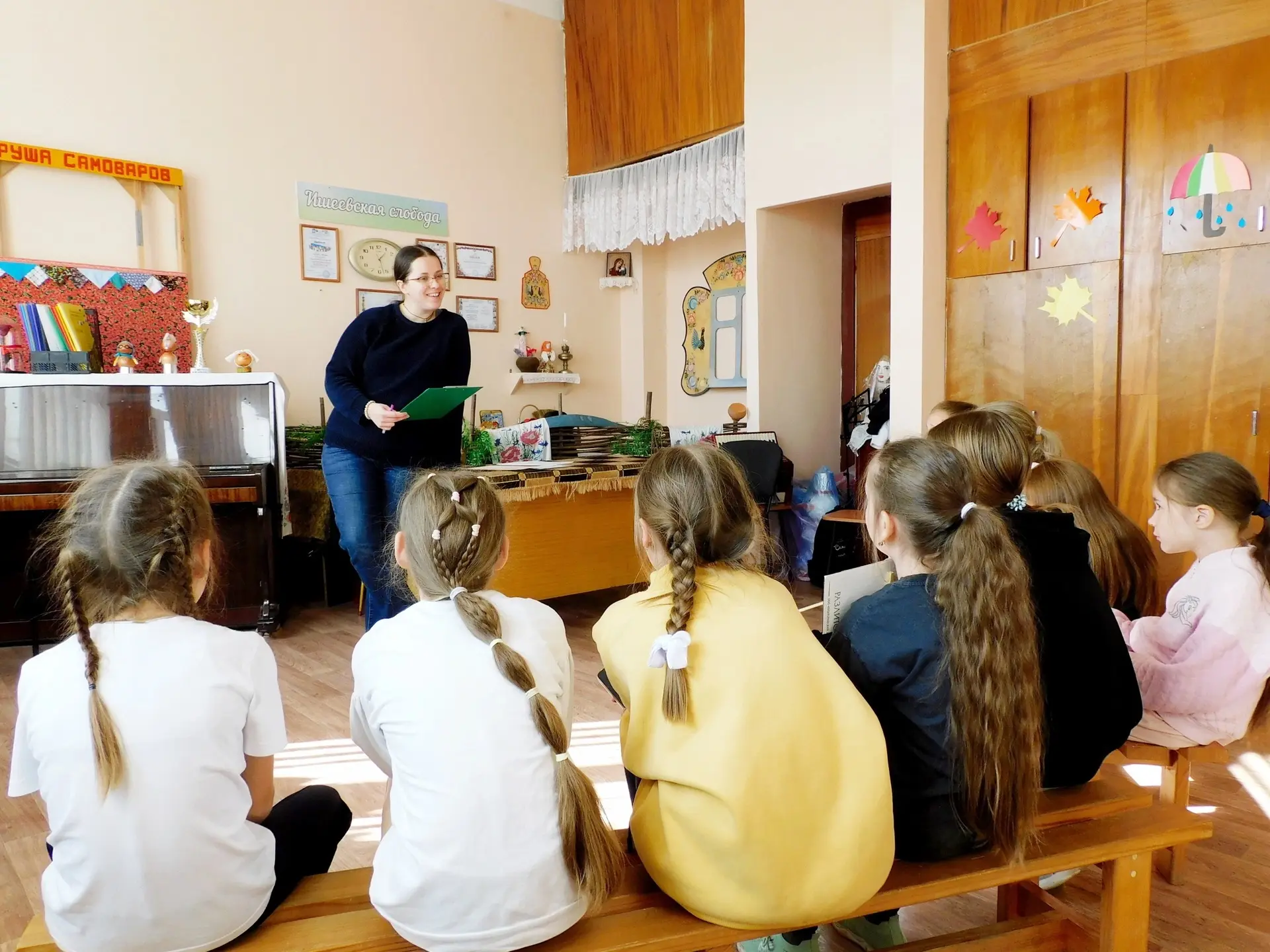 🎶 «Фольклорные каникулы» в Ишеевской детской школе искусств