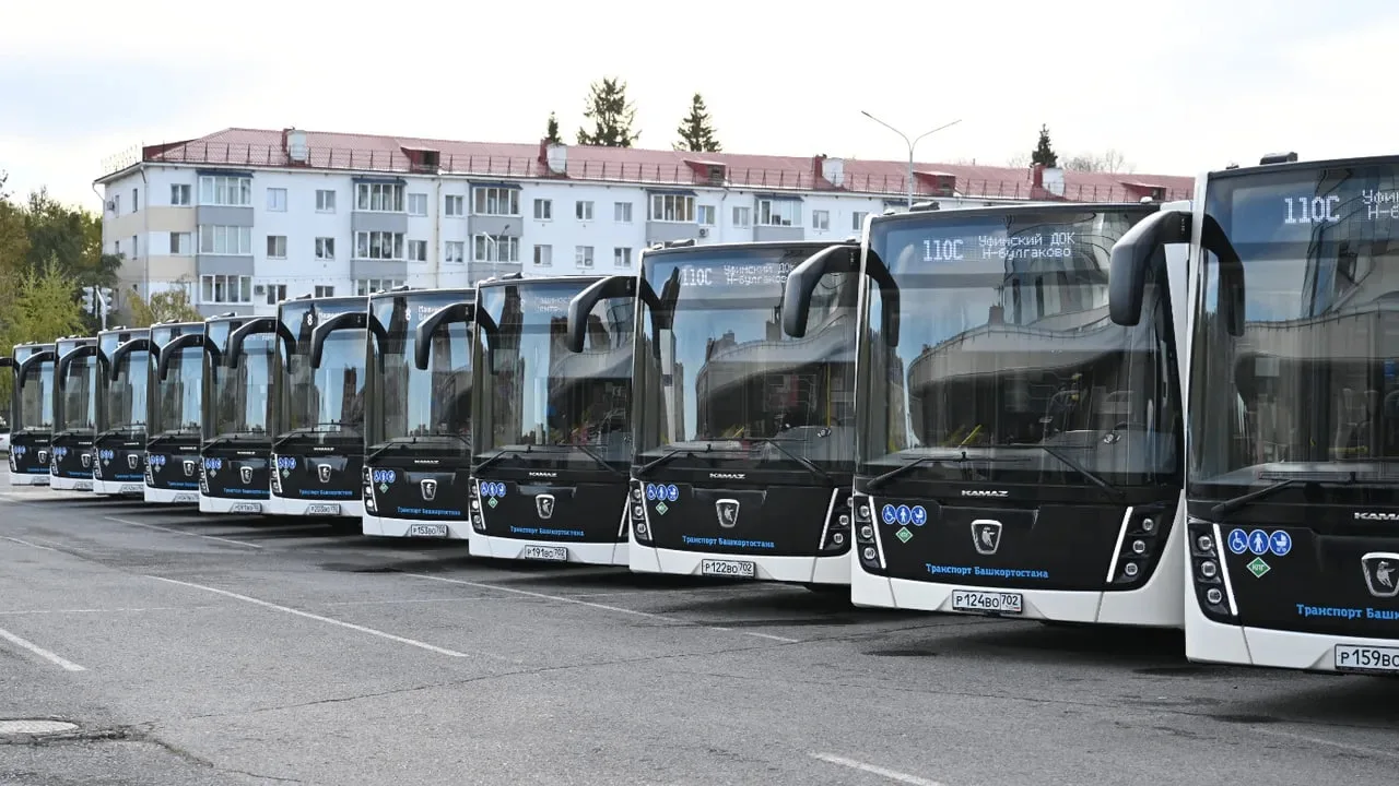 «Башавтотранс» получил 25 новых автобусов ко Дню республики