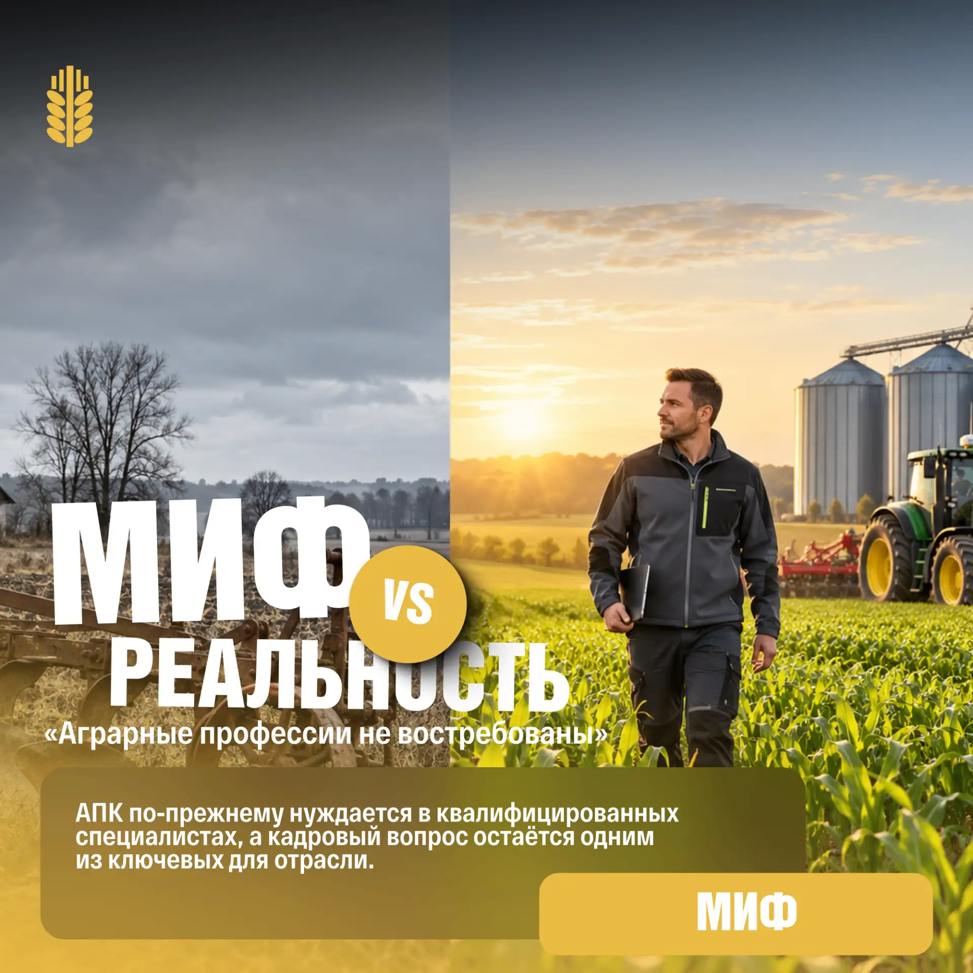 Миф или реальность: аграрные профессии больше не востребованы?