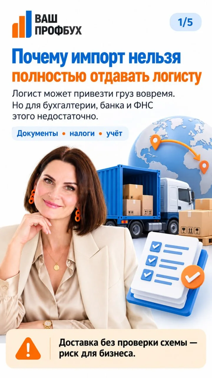 ⚠️ Почему импорт нельзя полностью отдавать логисту