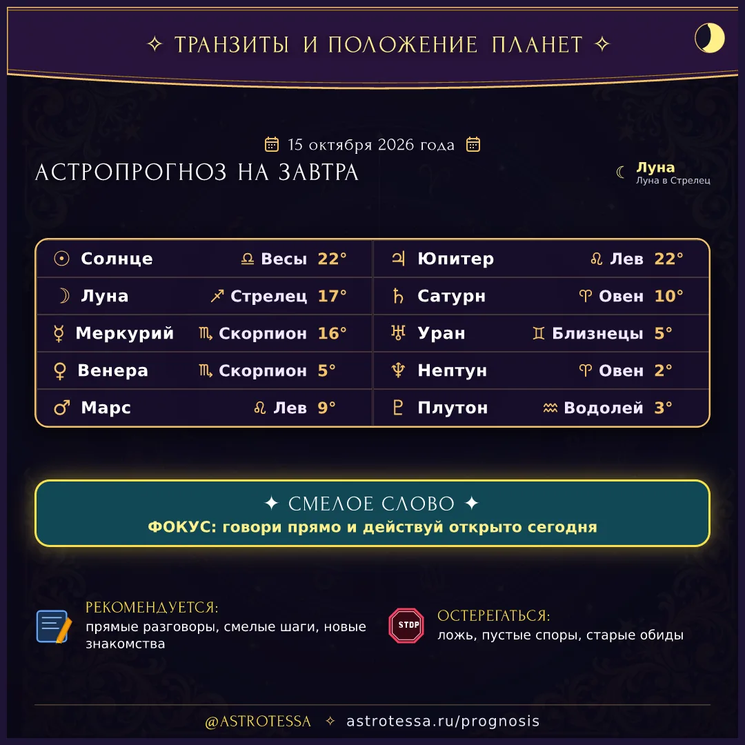 ✨ ФОКУС ДНЯ: СМЕЛОЕ СЛОВО