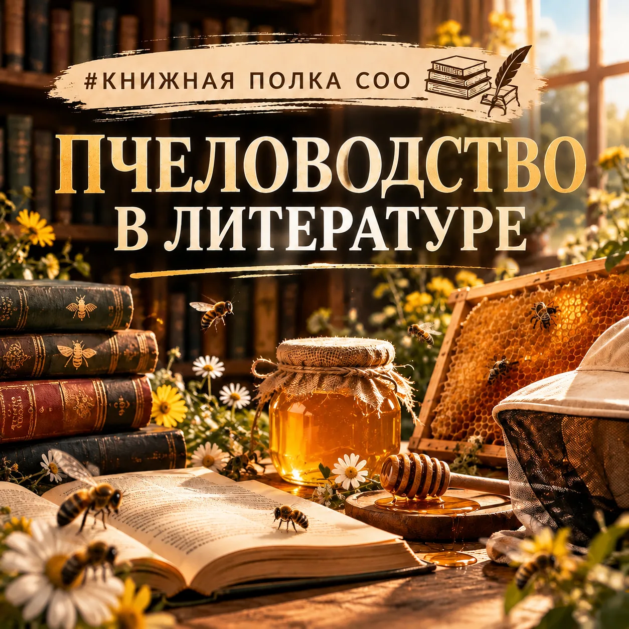 📚 Пчеловодство в литературе