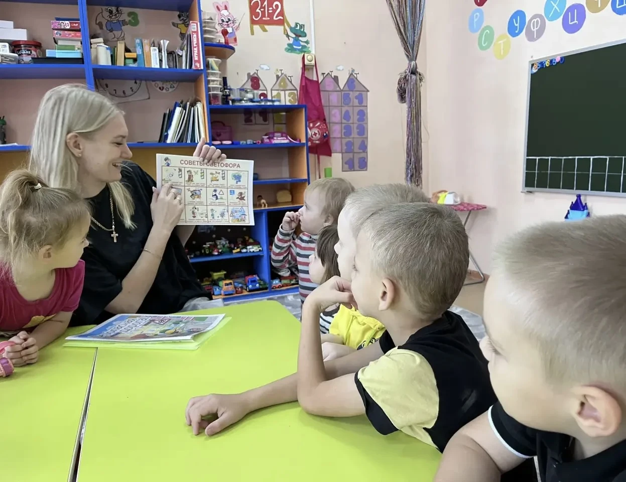 В Ильинском детском саду состоялось важное мероприятие, посвящённое изучению правил дор...