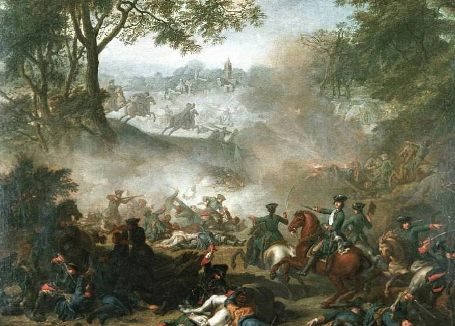 9 октября 1708 года - Битва при Лесной, во время Северной войны 1700—1721. Разгром войс...