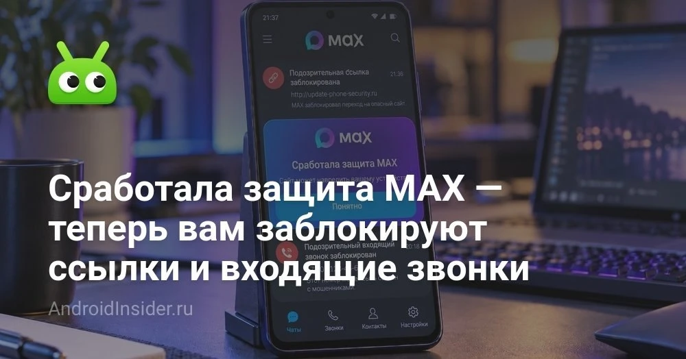 MAX включил двойную защиту от мошенников: почему мессенджер сам блокирует ссылки и звонки