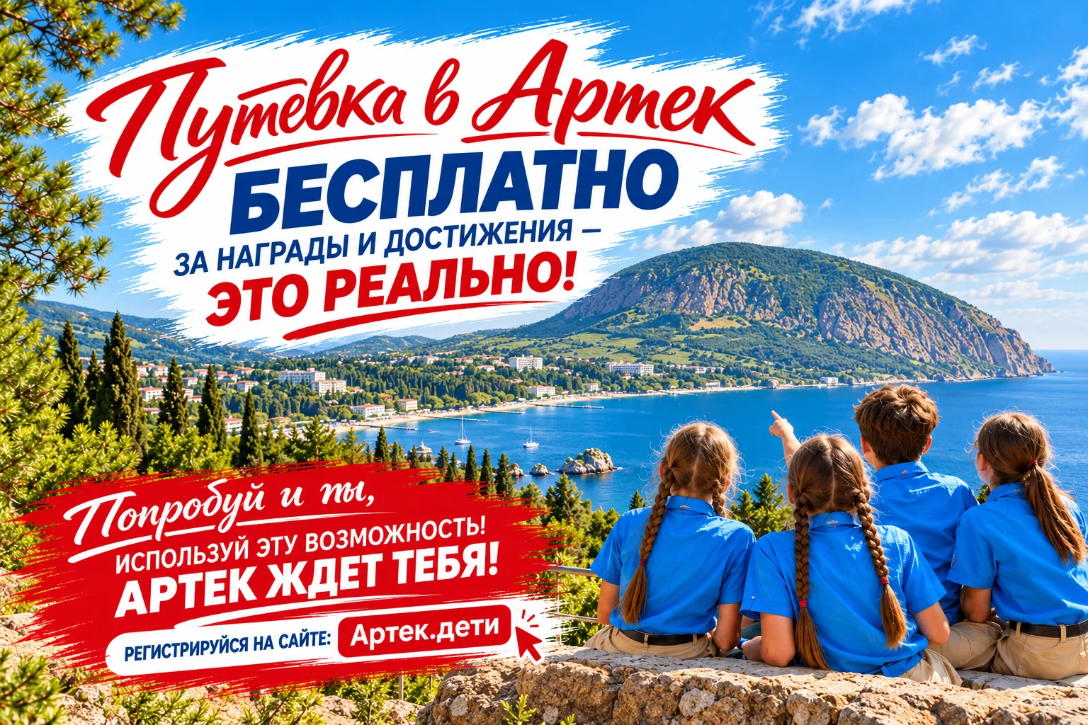 Хочешь в «Артек»? Это проще, чем кажется! ✨