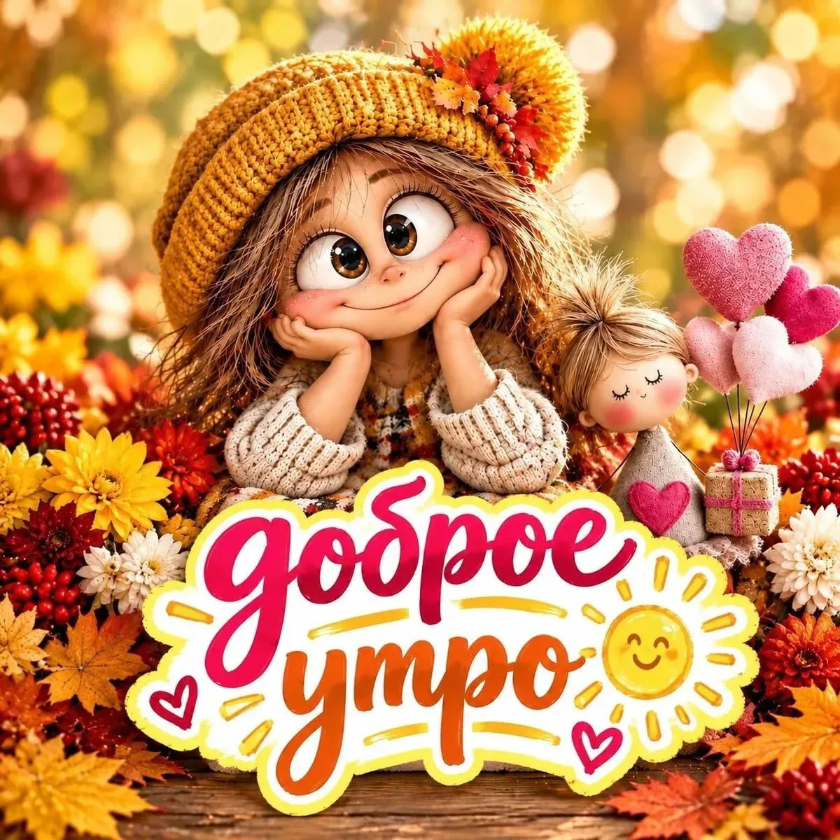 Доброе утро! Пусть этот день будет легким и успешным, полным приятных встреч и радостны...